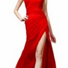 Estélyi ruha hosszú piros