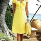 Sárga nyári ruha
