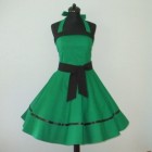 Rockabilly ruha zöld