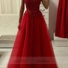 Piros ruha estélyi ruha