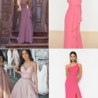 Hosszú rózsaszín érettségi ruhák