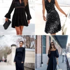 Női fekete ruhák