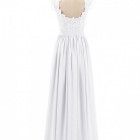 Sifon ruha hosszú fehér