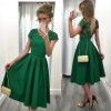 Zöld ruhák esküvői vendégek számára