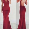 Piros hosszú ruha backless