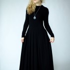 Fekete hosszú ruha olcsó