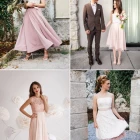 Esküvői ruha nyilvántartási iroda rózsaszín