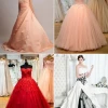 Színes esküvői ruhák 2024