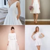 Egyszerű fehér ruha
